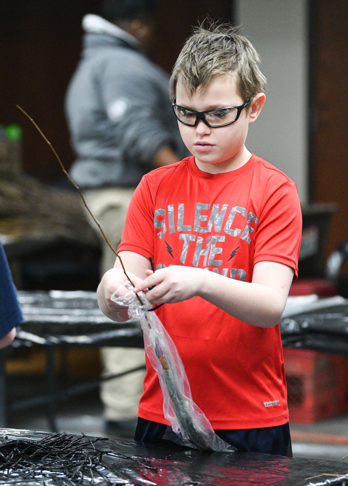 Students wrap trees, give back to the community